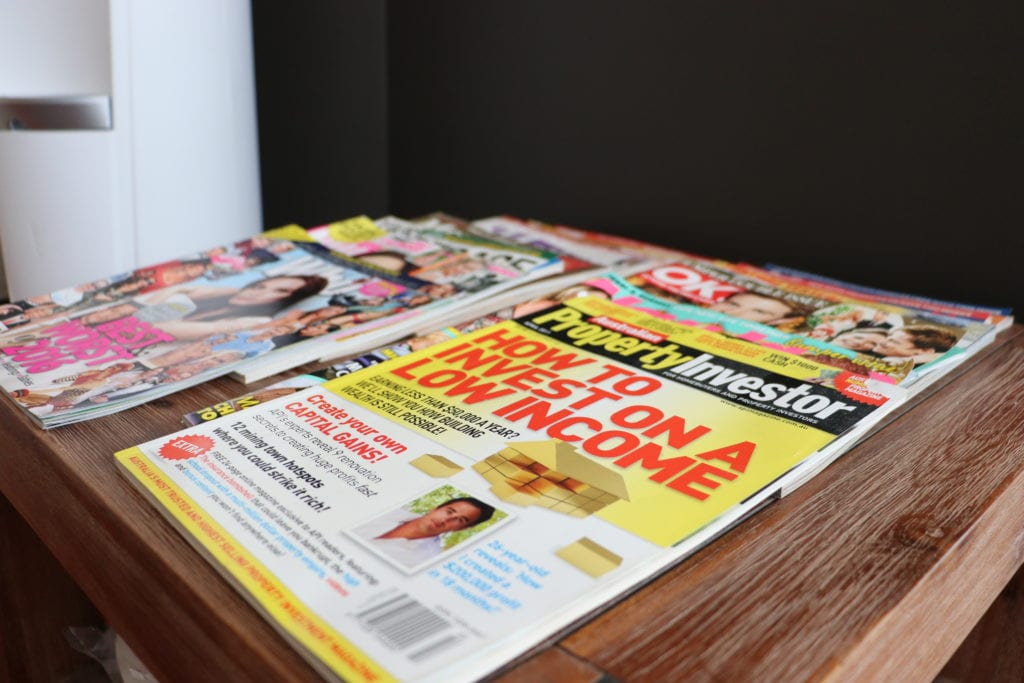 Magazines for Patients at Emerald Dental Care